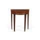 A GEORGE III MAHOGANY AND CROSSBANDED SIDE TABLE - Image 1 of 4