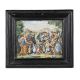 AN ITALIAN MAIOLICA ISTORIARTO TILE IN CASTELLI STYLE - Image 1 of 3
