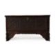 A CARVED HARDWOOD COFFER, PROBABLY OTTOMAN - Image 1 of 5