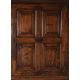 A NORTH ITALIAN OAK LINEN PRESS OR CUPBOARD - Image 3 of 3