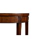A GEORGE III MAHOGANY AND CROSSBANDED SIDE TABLE - Image 3 of 4