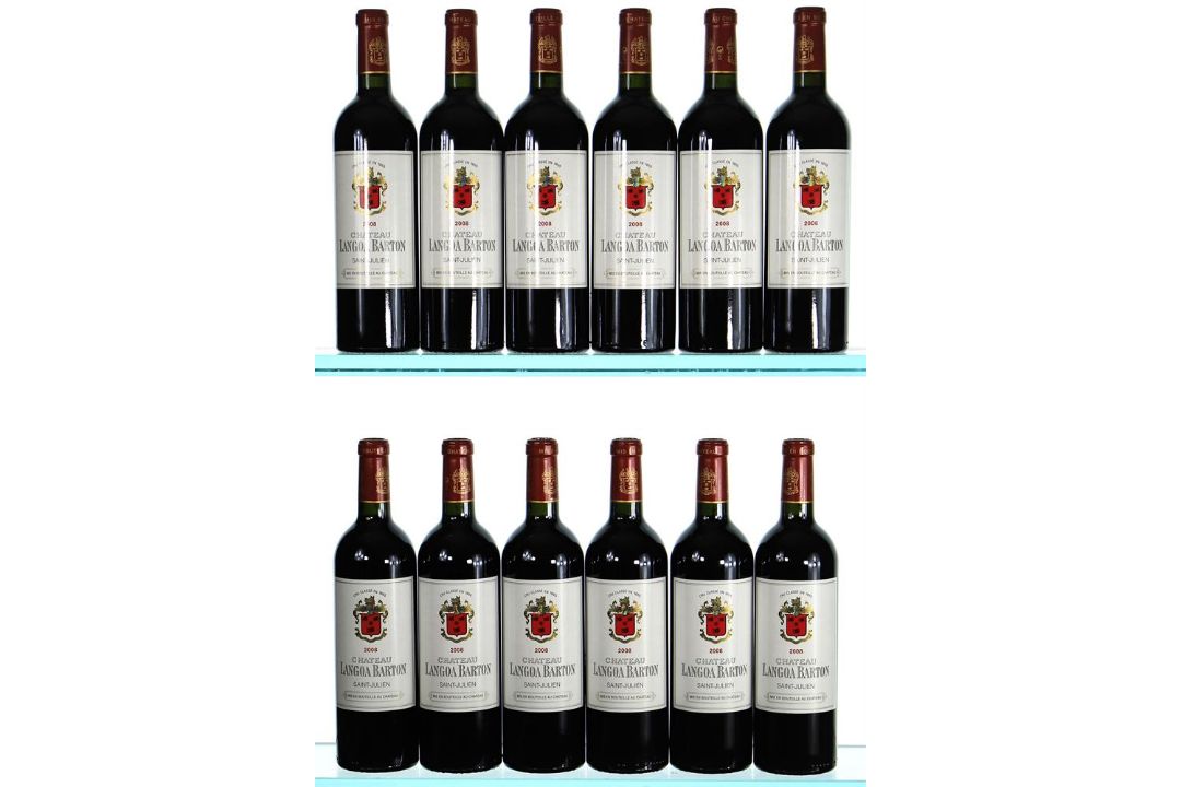 ß 2008 Chateau Langoa Barton, Saint-Julien - (Lying under Bond)
