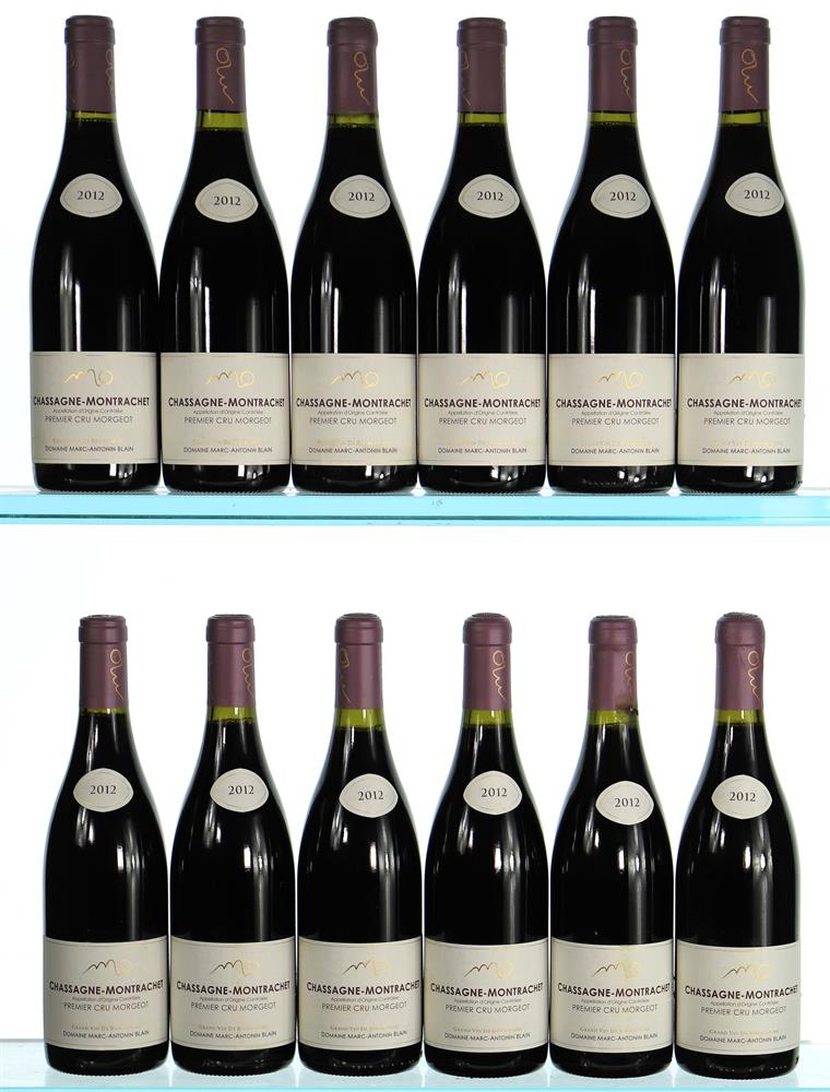 ß 2012 Chassange Montrachet Morgeot, Domaine Marc-Antonin Blain - (Lying under Bond)