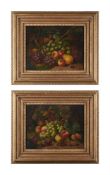 CHARLES THOMAS BALE (BRITISH 1849-1925), TWO STILL LIVES OF FRUIT