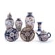 A SELECTION OF WORCESTER BLUE-SCALE GROUND KAKIEMON PATTERN PORCELAIN - Image 1 of 2