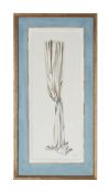 λ GRAHAM RUST (BRITISH B. 1942), STUDY OF A CURTAIN