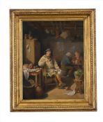 ENGLISH SCHOOL (19TH CENTURY), AT THE INN