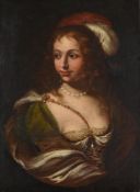 FOLLOWER OF SIR PETER PAUL RUBENS, PORTRAIT OF A GIRL