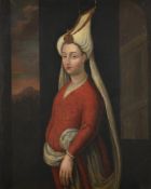 CIRCLE OF JEAN-BAPTISTE VANMOUR (FLEMISH 1671-1737), PORTRAIT OF A LADY IN OTTOMAN DRESS