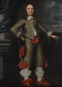 ENGLISH SCHOOL (CIRCA 1630), FULL-LENGTH PORTRAIT OF A YOUNG MAN