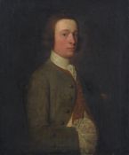 FOLLOWER OF THOMAS HUDSON PORTRAIT OF A GENTLEMAN