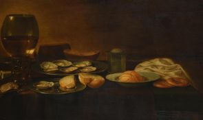 FOLLOWER OF WILLEM CLAESZ HEDA, STILL LIFE WITH A ROEMER