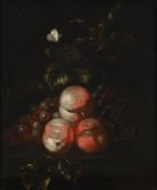 FOLLOWER OF SIMON VERELST, A STILL LIFE OF PEACHES