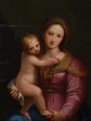 MANNER OF RAPHAEL, MADONNA AND CHILD