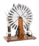 A WIMSHURST PATTERN LABORATORY DEMONSTRATION ELECTROSTATIC GENERATING MACHINE