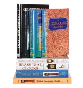 Ɵ HOROLOGICAL REFERENCE WORKS ON LONGCASE CLOCKS, SIX PUBLICATIONS