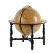 A REGENCY TWELVE-INCH CELESTIAL LIBRARY TABLE GLOBE