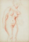λ FRANK DOBSON (BRITISH 1886-1963), FEMALE STANDING NUDE