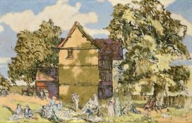 WALTER RICHARD SICKERT (BRITISH 1860-1942), EPPING, AFTER HARRISON WILLIAM WEIR, 1848