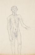 λ KEITH VAUGHAN (BRITISH 1912-1977), STANDING MALE NUDE