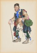 ARTHUR SZYK (POLISH/AMERICAN 1894-1951), MAN WITH STICK