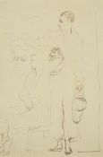 CHRISTOPHER WOOD (BRITISH 1901-1930), BORIS KOCHNO AND VLADIMIR DUKELSKY (1926)