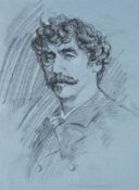 MORTIMER MENPES (BRITISH 1855 - 1938), PORTRAIT STUDY OF JAMES MCNEILL WHISTLER