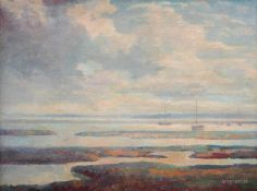 λ WALTER STEGGLES (BRITISH 1908-1997), KEYHAVEN, HAMPSHIRE