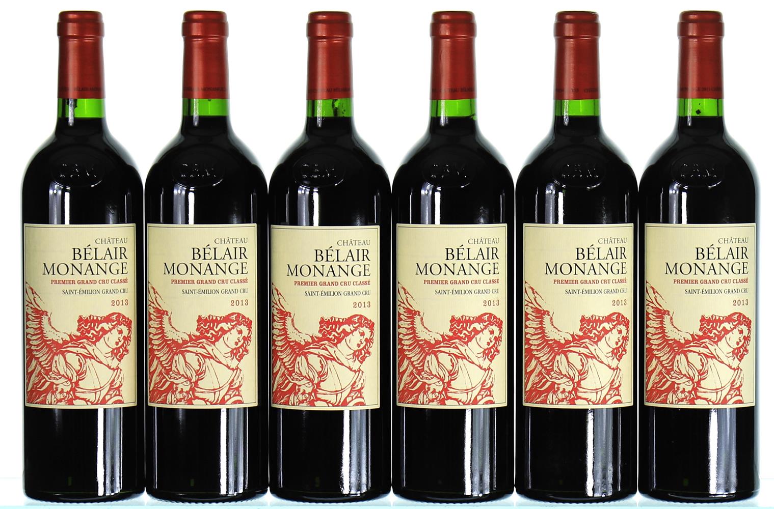 ß 2013 Chateau Belair-Monange Premier Grand Cru Classe B, Saint-Emilion Grand Cru - In Bond