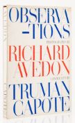Ɵ Avedon (Richard) Observations, first edition, signed by Avedon, New York, 1959.