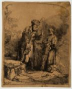 Rembrandt van Rijn (1606-1669) Abraham and Isaac