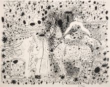 λ Pablo Picasso (1881-1973) L'Ècuyère (Bloch 999; Mourlot 333)