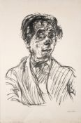 λ Oskar Kokoschka (1886-1980) Max Reinhardt (Head) (Arntz 112; Wingler & Welz 135)