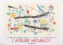 Joan Miró (1893-1983) after. Two Mourlot Posters