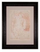 French School (18th century) Study of the 