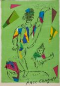 λ Marc Chagall (1887-1985) L'Acrobate Vert (Cramer 110; Mourlot 945)