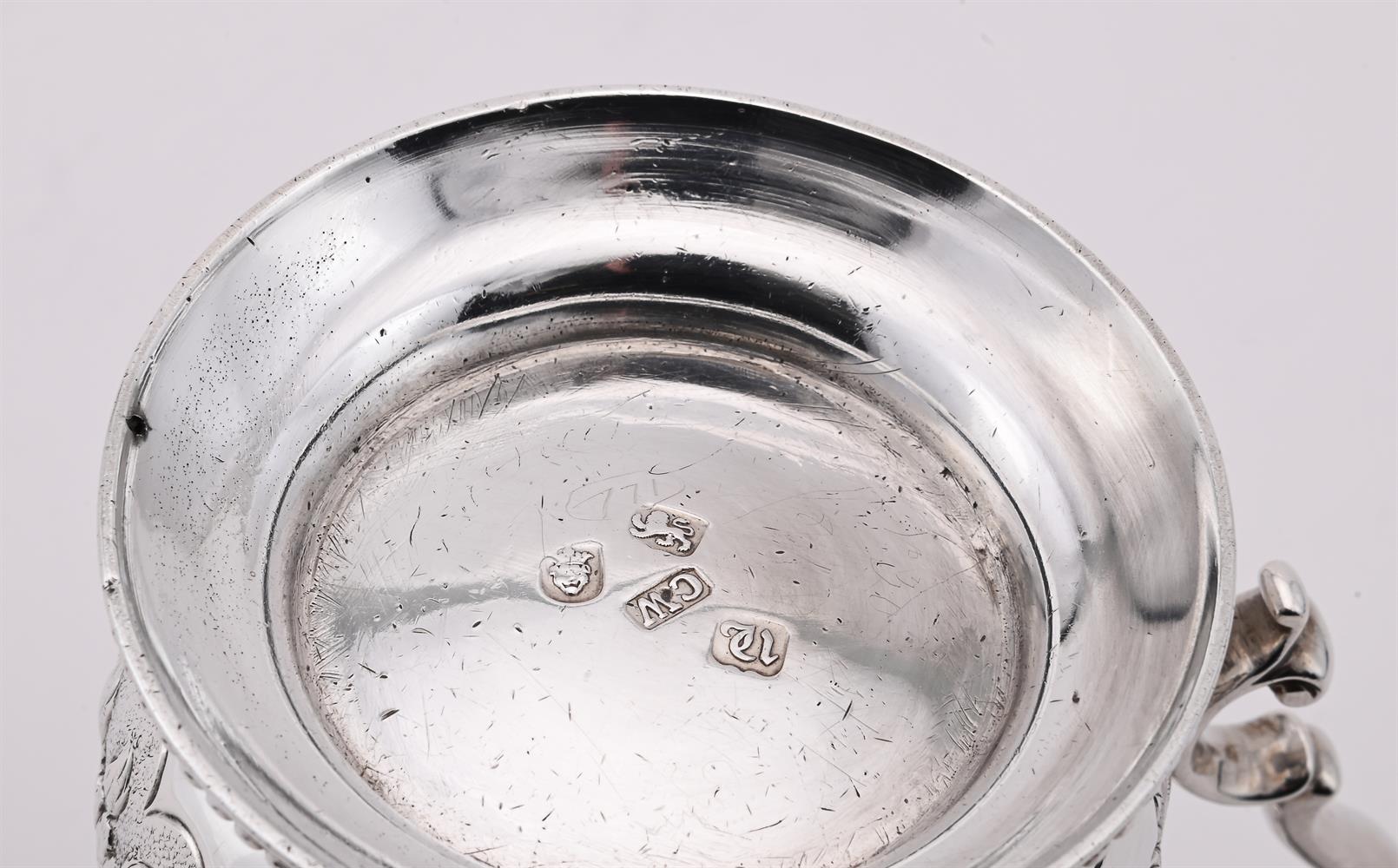 A GEORGE III SILVER BALUSTER MUG - Image 2 of 2