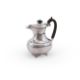 AN EDWARDIAN SILVER OBLONG BALUSTER COFFEE POT - Image 1 of 2