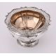 AN EDWARDIAN SILVER SHAPED CIRCULAR PEDESTAL BOWL - Image 2 of 3