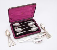 A COLLECTION OF SILVER SPOONS