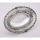A GEORGE III SILVER OVAL SWING HANDLED BASKET - Image 3 of 3