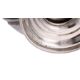 AN EDWARDIAN SILVER SHAPED CIRCULAR PEDESTAL BOWL - Image 3 of 3