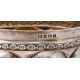 A SILVER LOBED PEDESTAL BOWL - Image 2 of 2