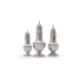 A SILVER OCTAGONAL BALUSTER CASTOR - Image 1 of 2