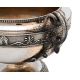 A SILVER TWIN HANDLED PEDESTAL BOWL - Image 3 of 4