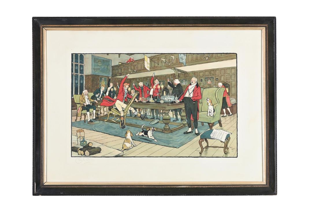CECIL ALDIN (BRITISH 1870-1935), THE FALLOWFIELD HUNT, SET OF SIX - Image 5 of 14