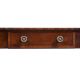 Y A REGENCY MAHOGANY AND EBONY LINE INLAID BREAKFRONT SIDE TABLE - Image 3 of 4