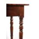 Y A REGENCY MAHOGANY AND EBONY LINE INLAID BREAKFRONT SIDE TABLE - Image 4 of 4