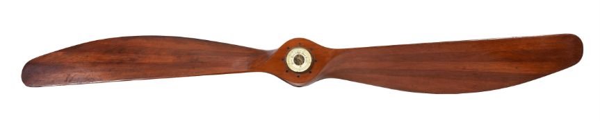 A FIRST WORLD WAR WOODEN AIRCRAFT PROPERLLER