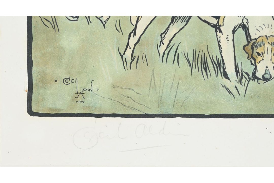 CECIL ALDIN (BRITISH 1870-1935), THE FALLOWFIELD HUNT, SET OF SIX - Image 13 of 14